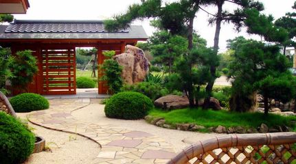 日式别墅“私人庭院”景观设计,水、石、松、竹、梅的巧妙组合!