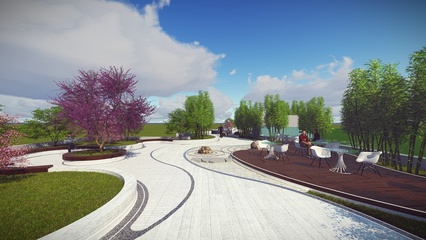 屋顶花园设计 城市上空的绿色艺术