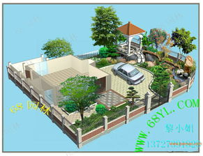 68园林 专业承接广州佛山花园景观假山鱼池过滤设计与效果图服务