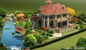 园林设计效果图 一扇通往诗意栖居的窗口